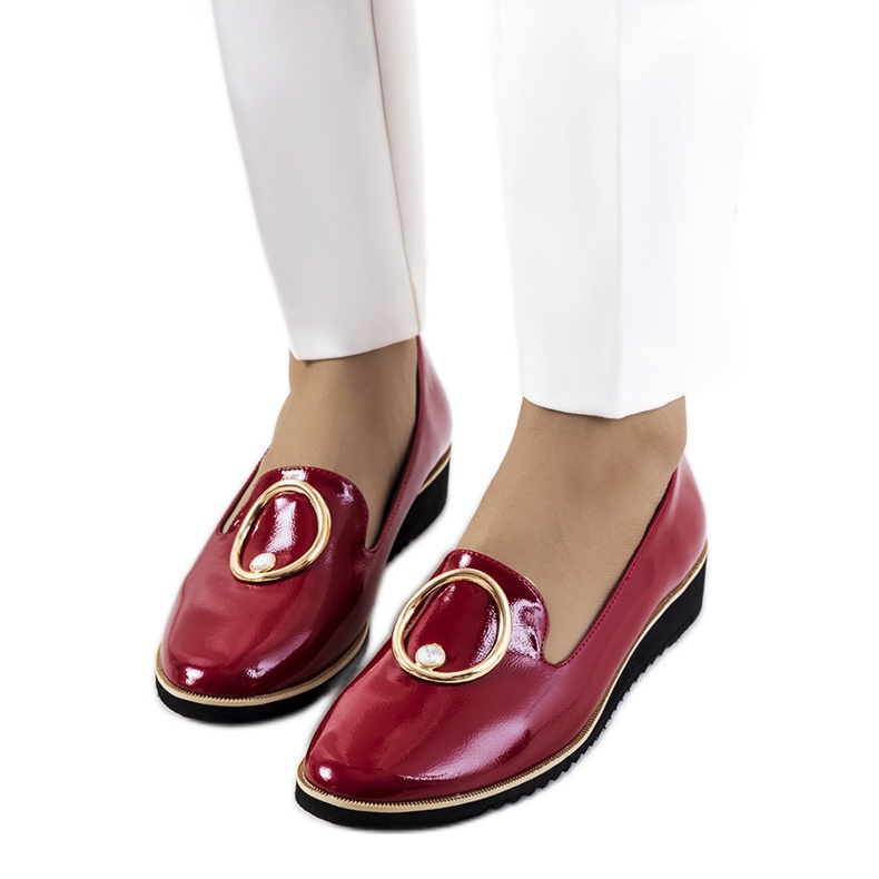 Red lacquered Kadyro shoes