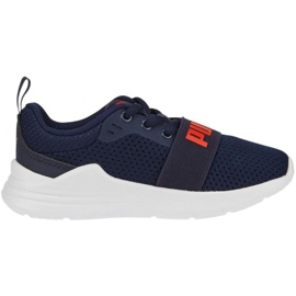 Puma Wired Run Ps shoes 374216 21 blue Puma Wired Run Ps shoes 374216 21 blue