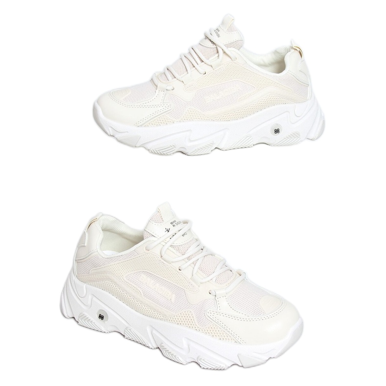 Women's sports shoes beige Frances Beige