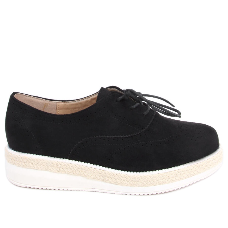 Women's moccasins, espadrilles Apia Black