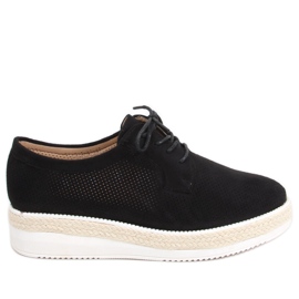 Guermo Black espadrilles laced loafers Guermo Black espadrilles laced loafers