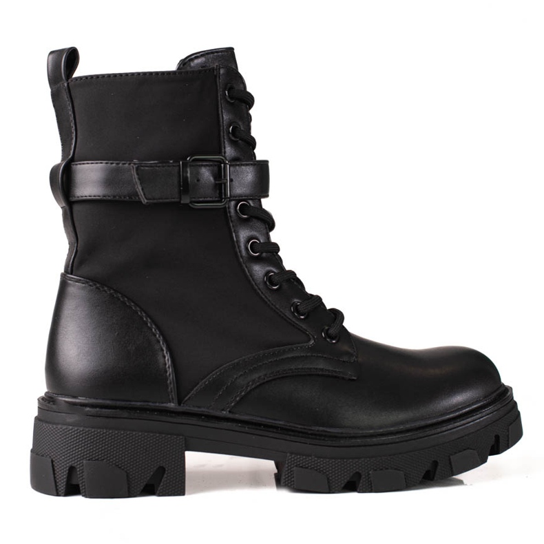 Black Shelovet women's bags on a thick platform