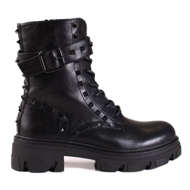 Women's Shelovet workers with black studs