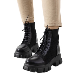 Black women's boots from Lewers Black women's boots from Lewers