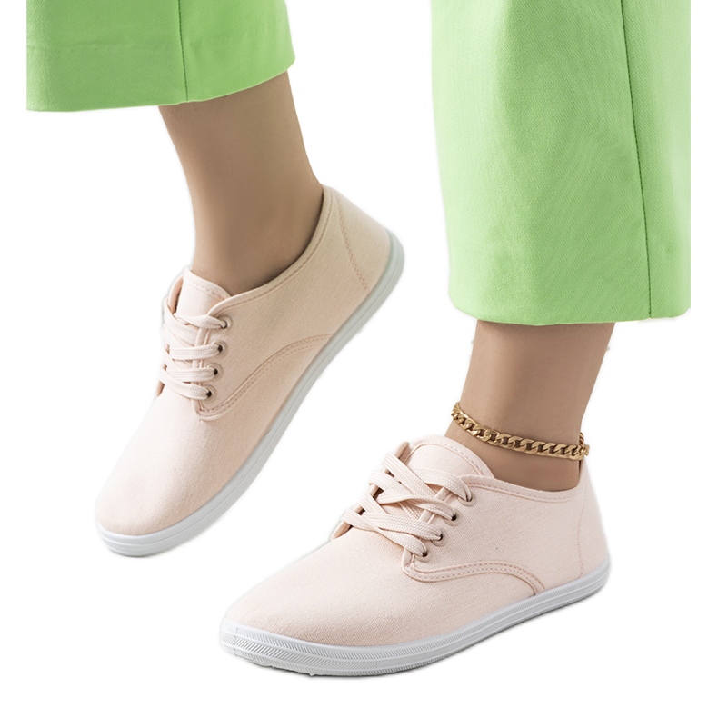 Wallen pink sneakers
