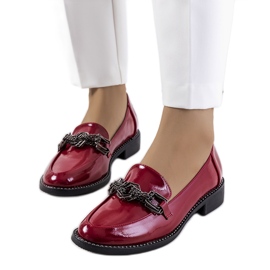 Red women's shoes by Sakina