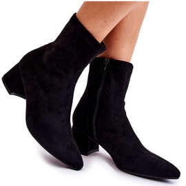 WD1 Suede Women's High Boots Black Gloriss WD1 Suede Women's High Boots Black Gloriss