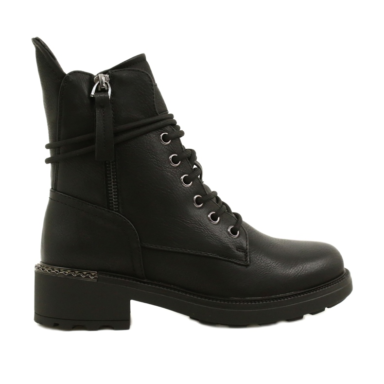 Evento Women's high boots with a zipper black 21bt35-4226 Evento Women's high boots with a zipper black 21bt35-4226
