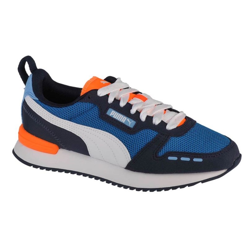 Puma R78 Ps Jr 373616-25 white navy blue blue orange Puma R78 Ps Jr 373616-25 white navy blue blue orange