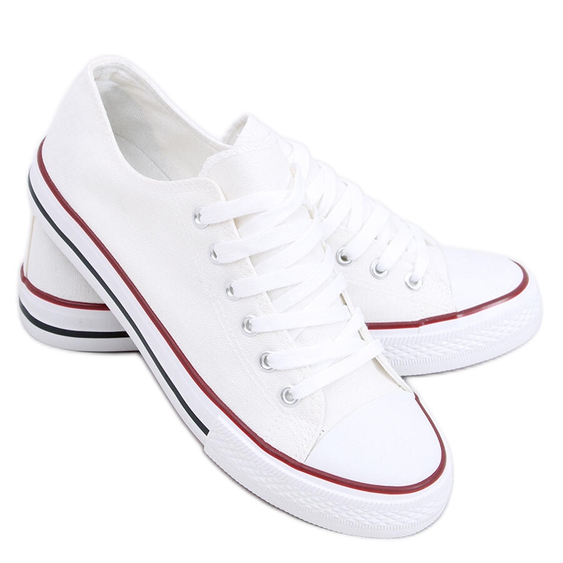 Basic White women's classic sneakers