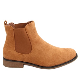 Burbo Camel suede Chelsea boots brown Burbo Camel suede Chelsea boots brown