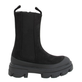 High Chelsea boots Telma Black
