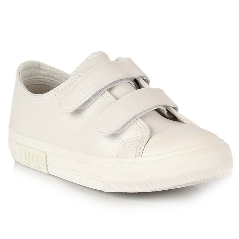 Children's sneakers with Velcro white eco-leather Big Star KK374055 Children's sneakers with Velcro white eco-leather Big Star KK374055