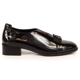 Black lacquered shoes Potocki