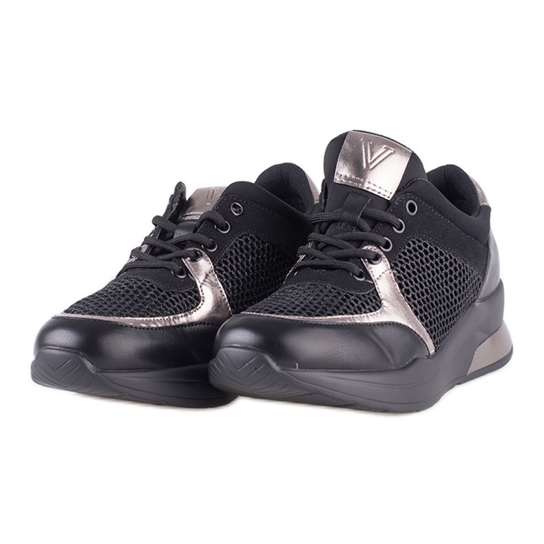 Black stylish Vinceza trainers