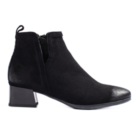 Black suede Vinceza boots Black suede Vinceza boots