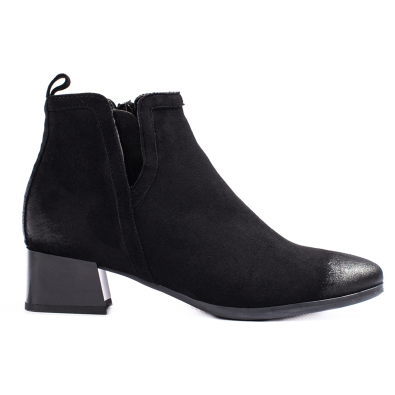 Black suede Vinceza boots