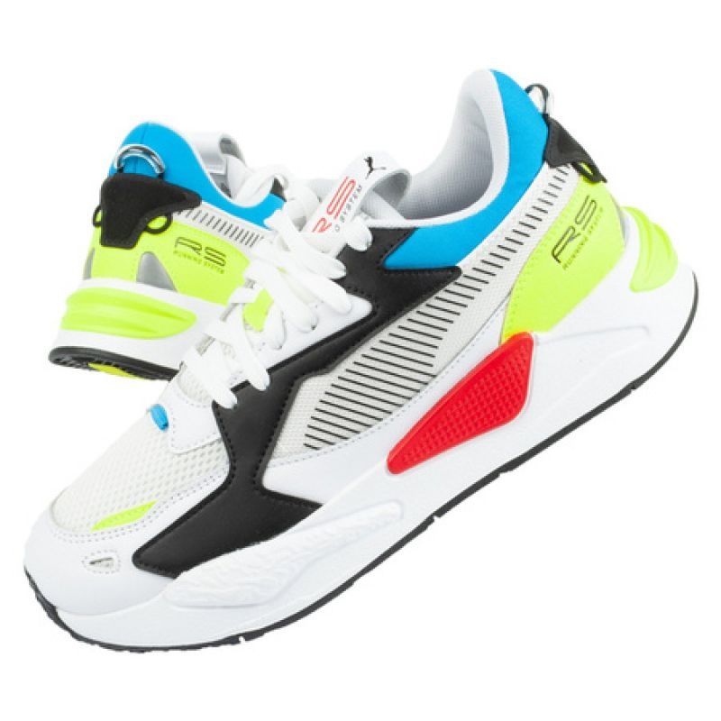 Puma RZ Core M 383590-01 sports shoes, white, multicolored Puma RZ Core M 383590-01 sports shoes, white, multicolored