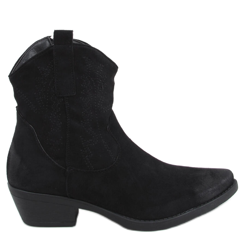 Besta Black women's cowboy boots