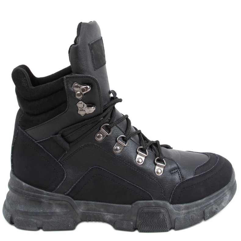 Brita Black high-top sneakers