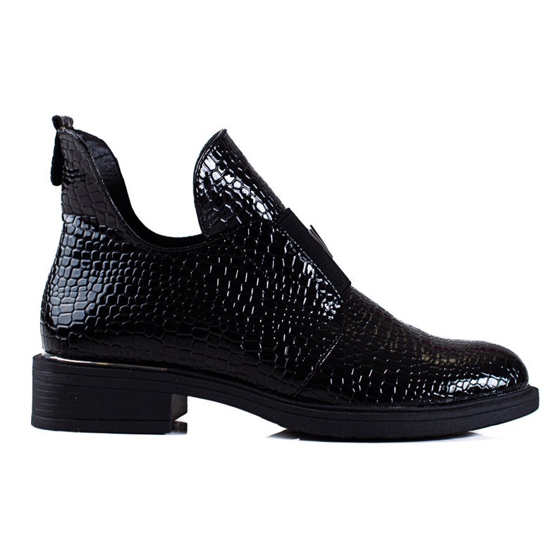 Women's Vinceza boots with flat heels black