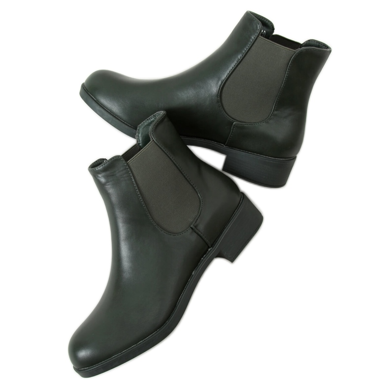 Classic women's Chelsea boots Modena Atpovirens green