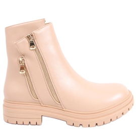 Janine flat women's boots beige Janine flat women's boots beige