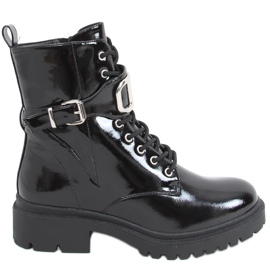 Lacquered boots Mila PATENT (BLACK)