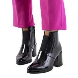 Black patent leather from Norwich