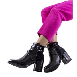 Black patent Mossley boots Black patent Mossley boots