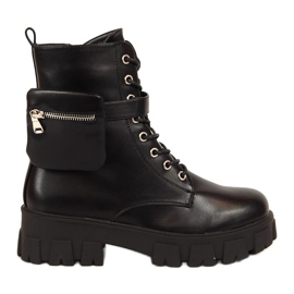 Women's black insulated boots Vinceza