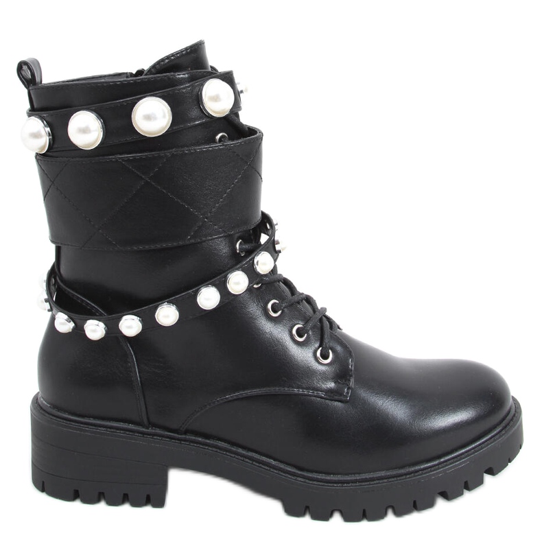 Alex Black pearl boots