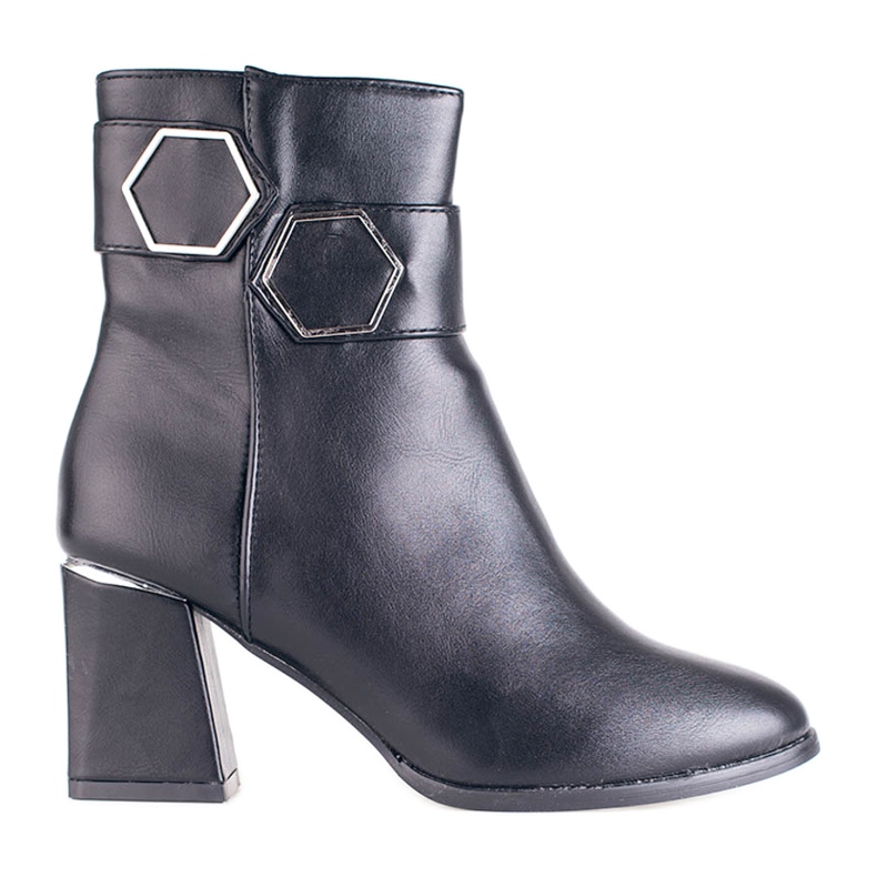 T.Sokolski Black Sokolski women's boots on a wide post