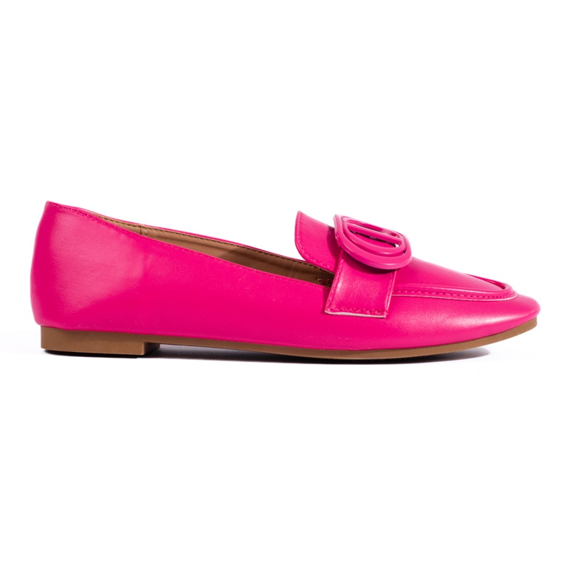 Elegant women's Shelovet pink moccasins