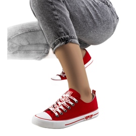 Red classic sneakers Big Star KK274104 Red classic sneakers Big Star KK274104
