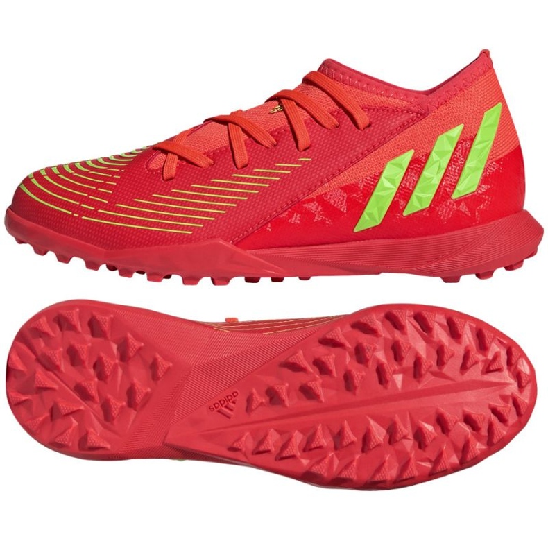 Adidas Predator Edge.3 Tf Jr GV8503 shoes oranges and reds