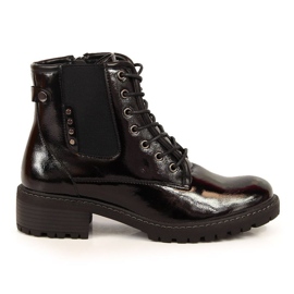 Black insulated boots Vinceza W JAN140A
