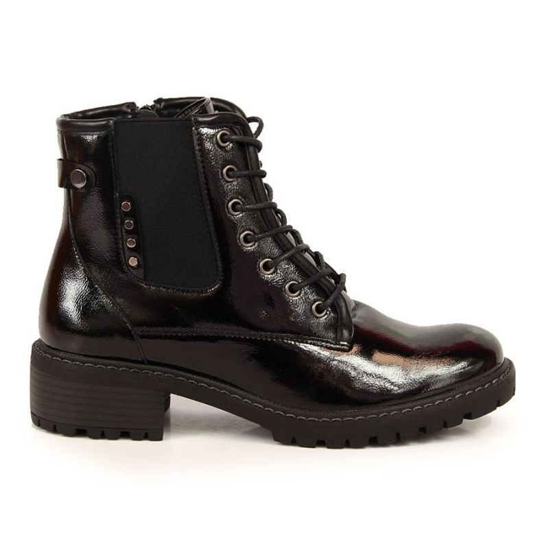Black insulated boots Vinceza W JAN140A