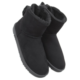 Emusy with Kelly Black wool bow