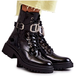 PG1 Lacquered Warm Women's Boots Black Costello PG1 Lacquered Warm Women's Boots Black Costello