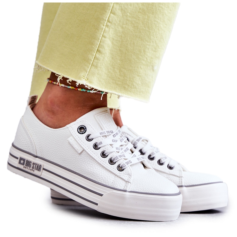 Low Women's Sneakers Big Star KK274014 White