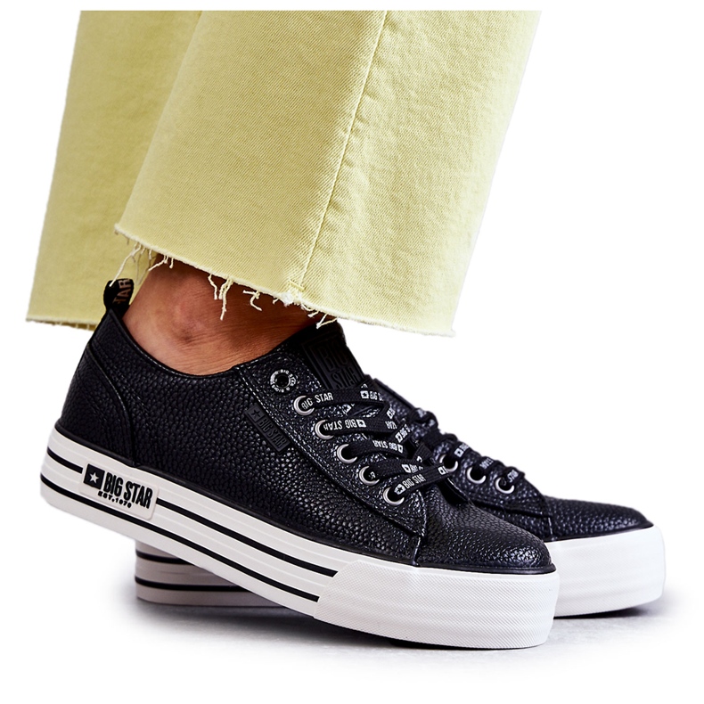 Low Women's Sneakers Big Star KK274015 Black