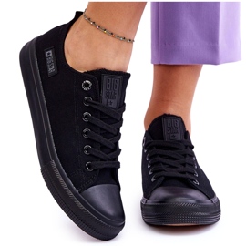 Women's Low Material Sneakers Big Star KK274009 Black