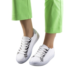 Kameta Zebra white sneakers