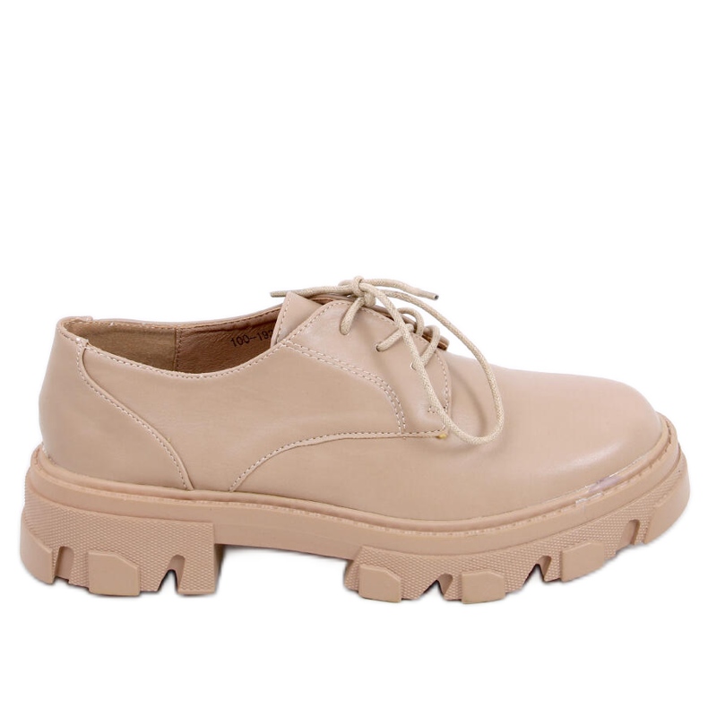 PA1 Tekla Khaki laced loafers beige PA1 Tekla Khaki laced loafers beige