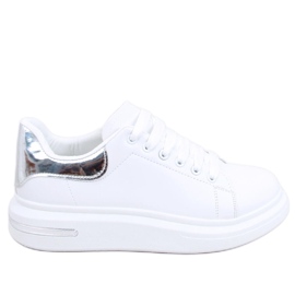 PA1 Sierra WHITE / SILVER women's sneakers