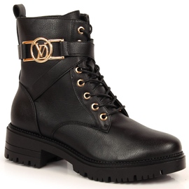 Vinceza Black Potocki women's warm boots