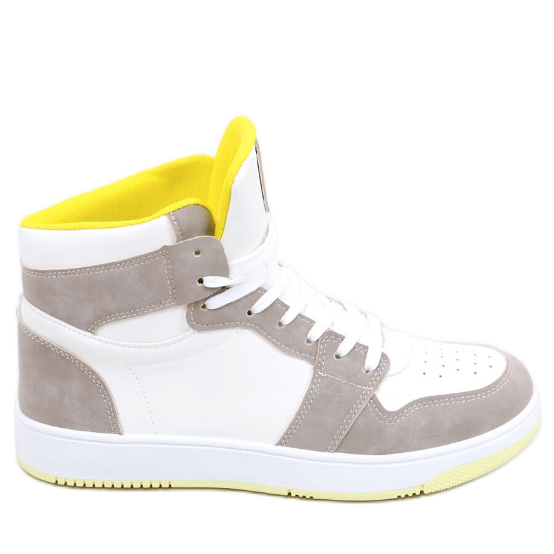 PA1 Dorcas Khaki high-top sneakers beige white PA1 Dorcas Khaki high-top sneakers beige white