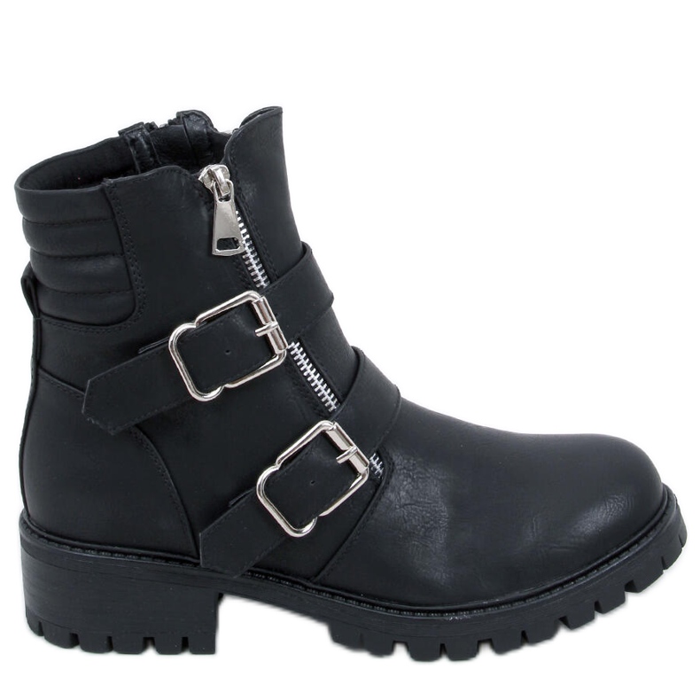 Terry Black military boots