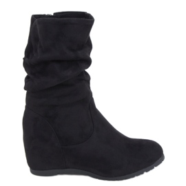 PA1 Wedge boots Fiona Negro black